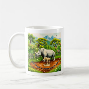 Rhino Love Coffee Mug