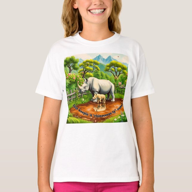Rhino Love T-Shirt (Front)