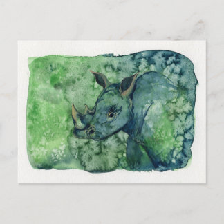 Rhino Postcard