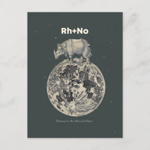 Rhino Postcard