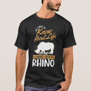 Rhino Rhinoceros Rhino T-Shirt
