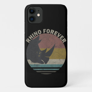Rhino Spirit Animal Lovely Costume Gift Case-Mate iPhone Case