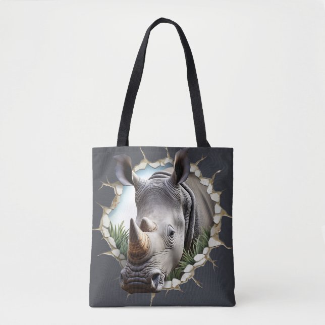 Rhino Tote Bag (Front)