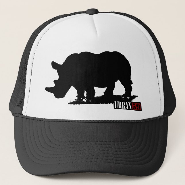 rhino trucker hat (Front)