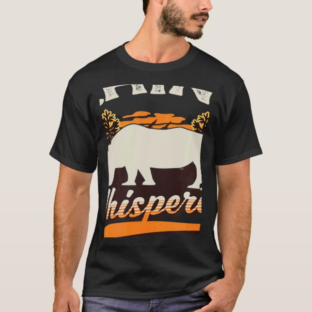 Rhino Whisperer T-Shirt (Front)