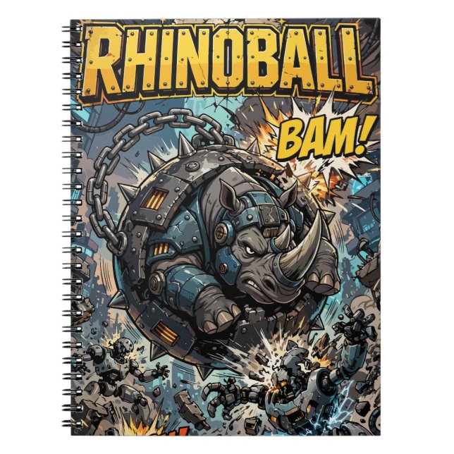Rhinoball Notebook (Front)