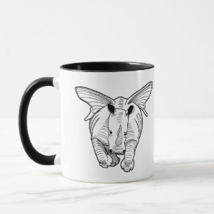 Rhinoceros Butterfly Mug