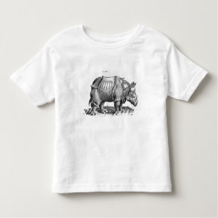 Rhinoceros, from 'Historia Animalium' Toddler T-Shirt