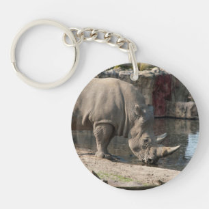 Rhinoceros Key Ring