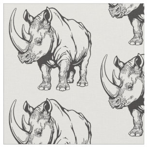 rhinoceros or rhino fabric