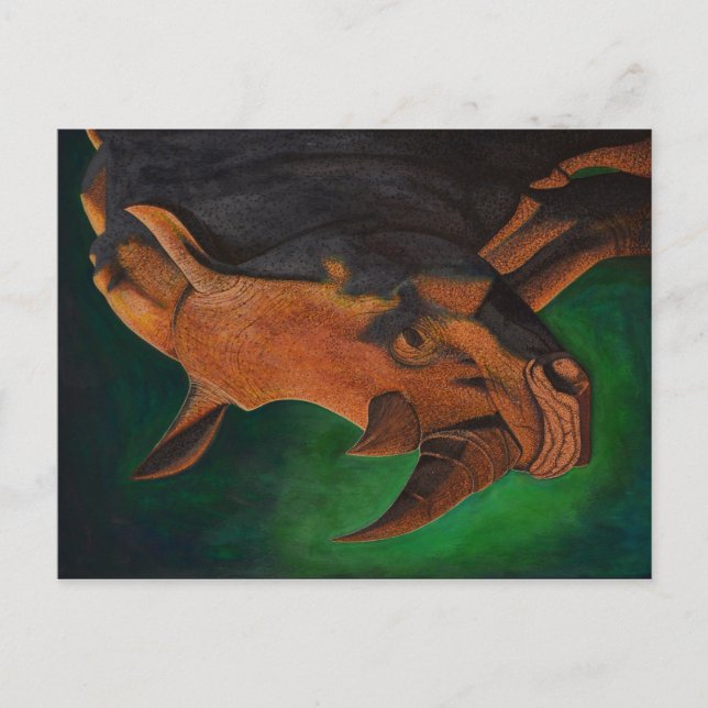 Rhinoceros Postcard (Front)