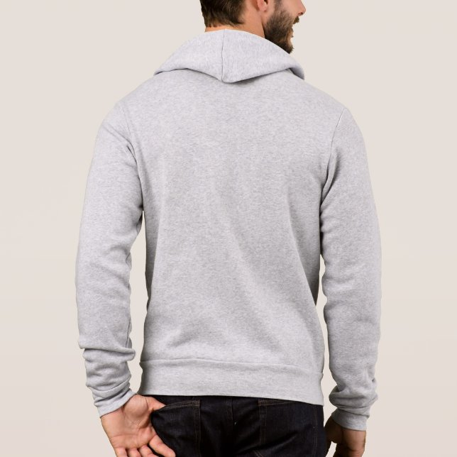 Rhinoceros Silhouette Hoodie (Back)