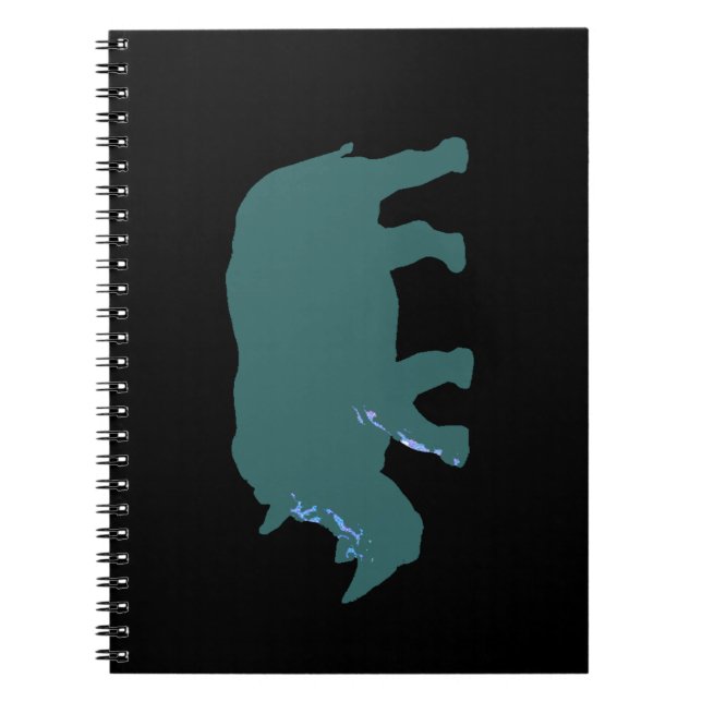 Rhinoceros Spiral Notebook (Front)