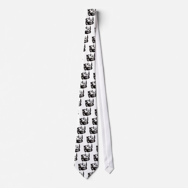 Rhinoceros Tie (Front)