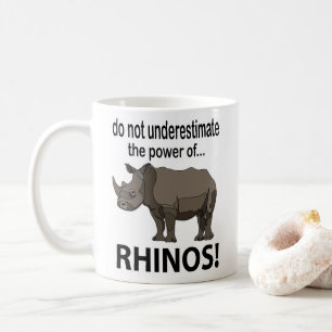 Rhinos Animal Funny Rhinos Coffee Mug