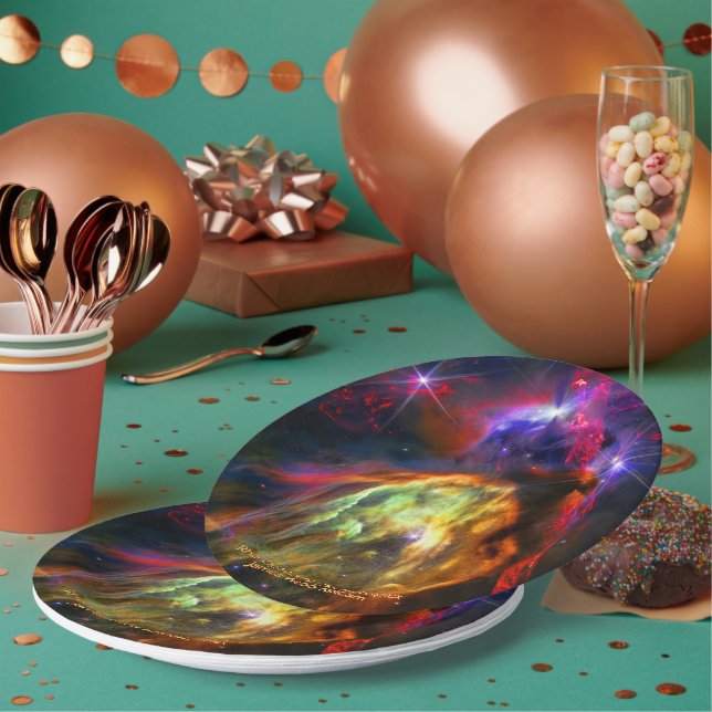 Rho Ophiuchi Cloud Complex - James Webb NIRCam Paper Plate (Multi)