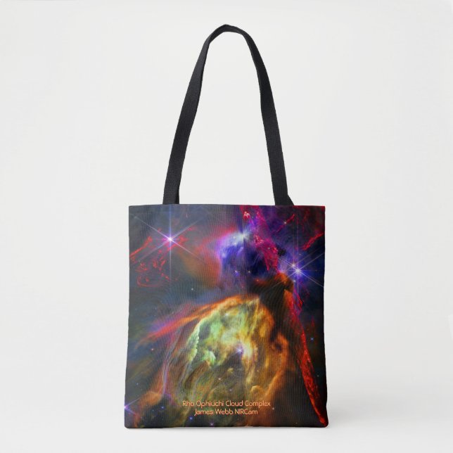 Rho Ophiuchi Cloud Complex - James Webb NIRCam Tote Bag (Front)