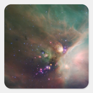 Rho Ophiuchi nebula Square Sticker