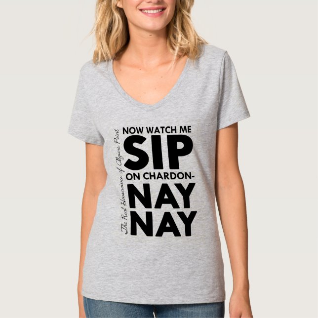 RHOAP Sip/NayNay Tee (all-black logo) (Front)