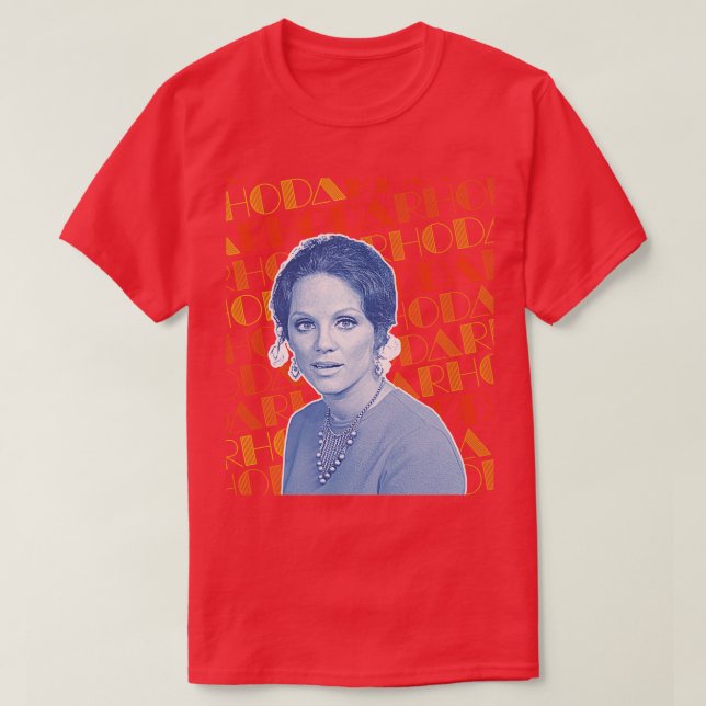 Rhoda Retro 70s TV Sitcom FanArt Design T-Shirt (Design Front)