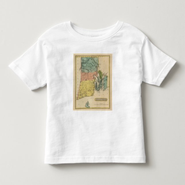 Rhode Island 7 Toddler T-Shirt (Front)
