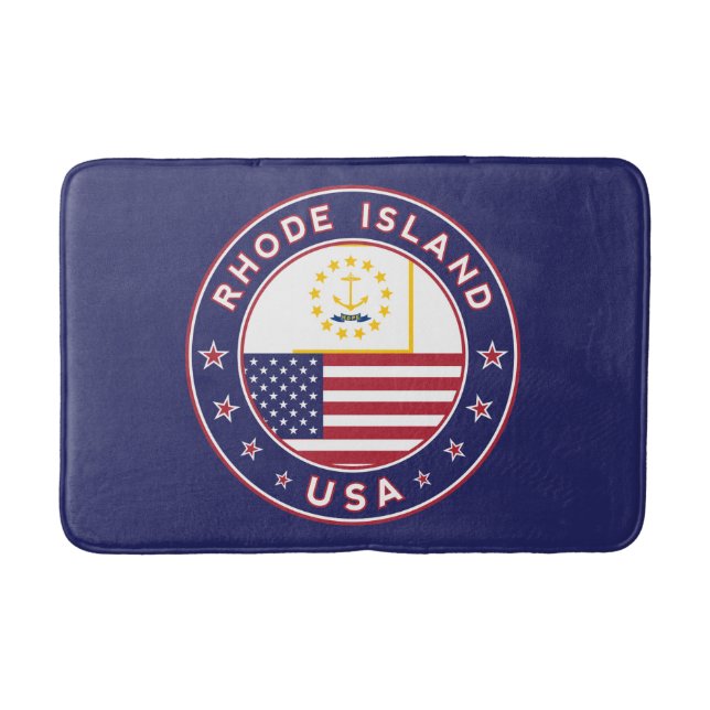 Rhode Island Bath Mat (Front)