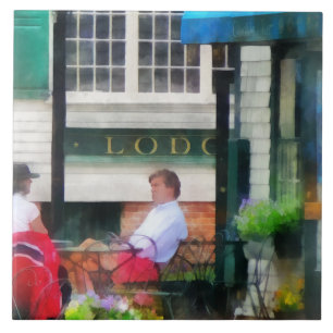 Rhode Island - Cafe Newport RI Tile