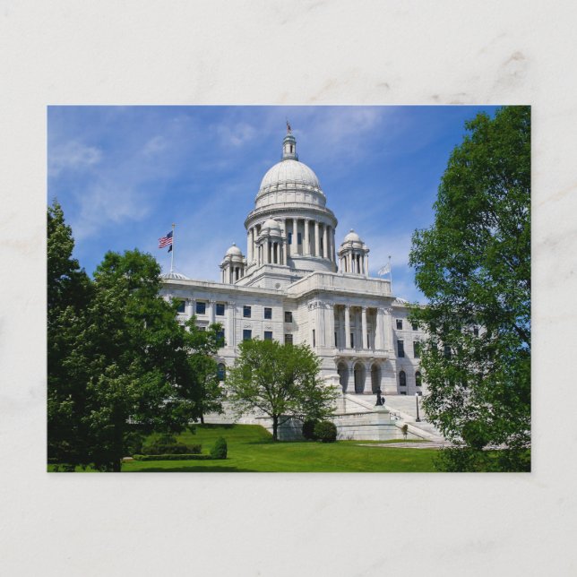 Rhode Island Capitol Postcard (Front)