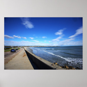 Rhode Island Cliff Walk Poster