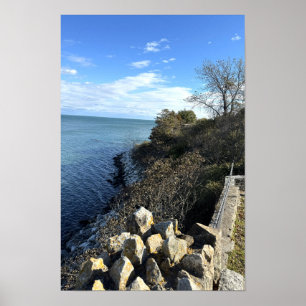 Rhode Island Cliff Walk Poster