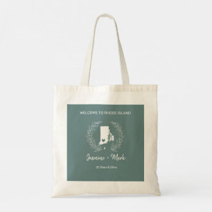 Rhode Island Destination Wedding Welcome Guests Tote Bag