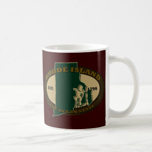 Rhode Island Est 1790 Coffee Mug