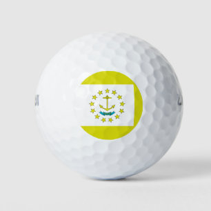 Rhode Island flag Golf Balls