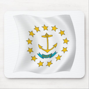 Rhode Island Flag Mousepad