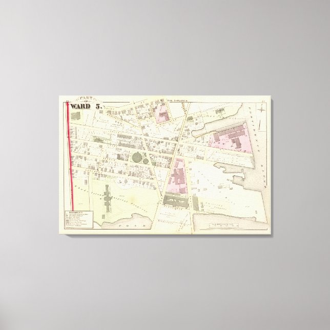 Rhode Island Hospital Cram School Canvas Print (Front)