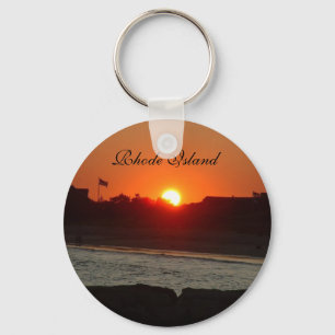 Rhode Island Key Ring