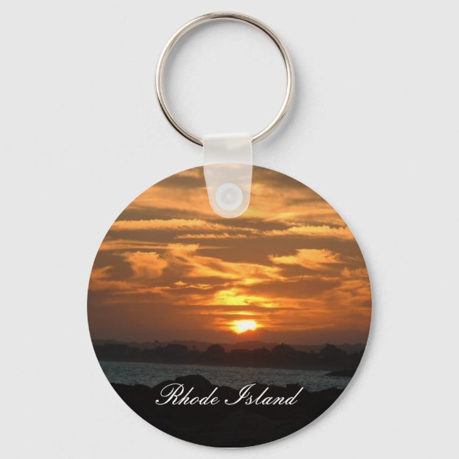 Rhode Island Key Ring (Front)