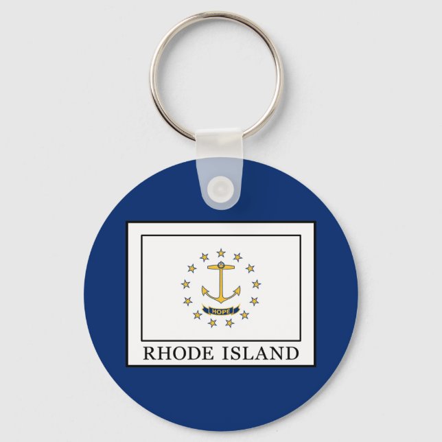 Rhode Island Key Ring (Front)