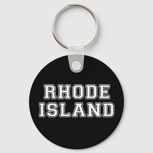 Rhode Island Key Ring (Front)