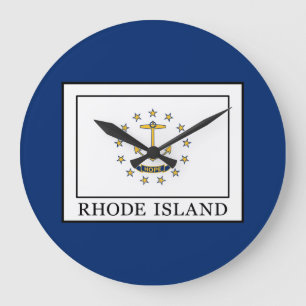 Rhode Island Large Clock