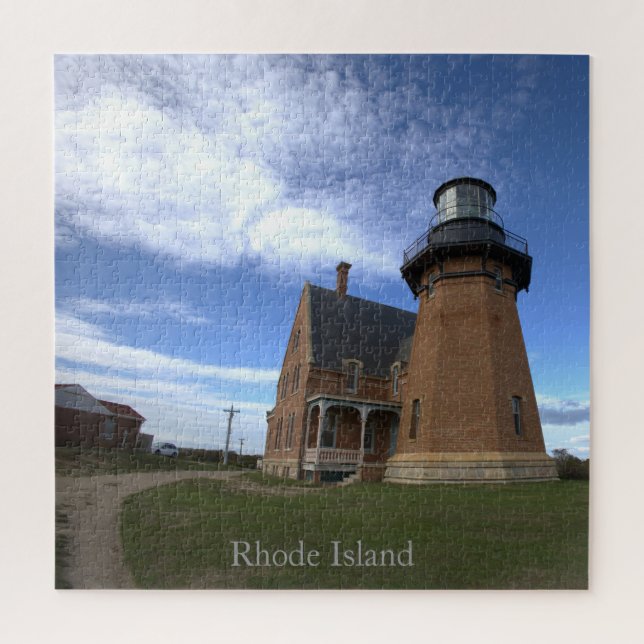 Rhode Island Lighthouse Puzzle (Vertical)