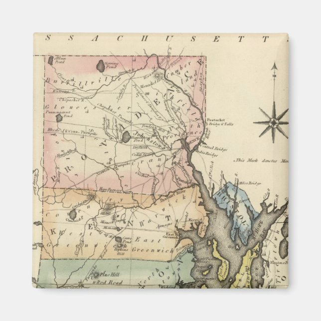 Rhode Island Magnet (Front)