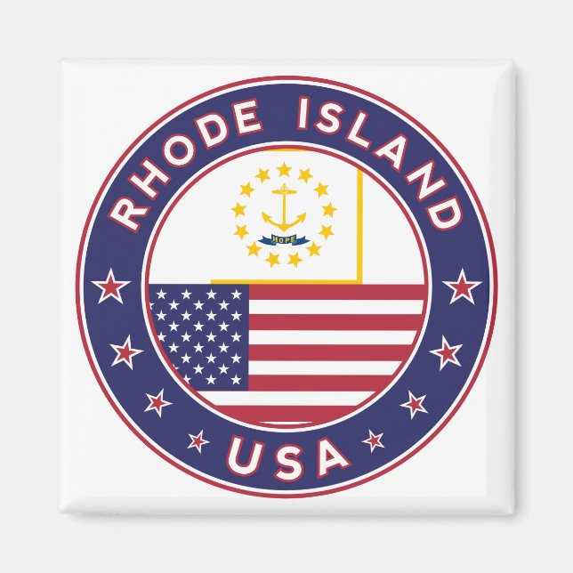 Rhode Island Magnet (Front)
