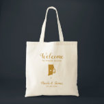 Rhode Island Map Wedding Welcome Bag, Gold Tote Bag<br><div class="desc">Wedding weekend welcome gift bag for out of town guests to your wedding,  featuring image of Rhode Island,  with heart you may place at the precise location. Fill tote with your favourite goodies.</div>