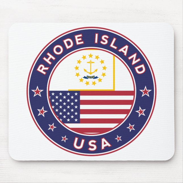 Rhode Island Mouse Pad (Front)