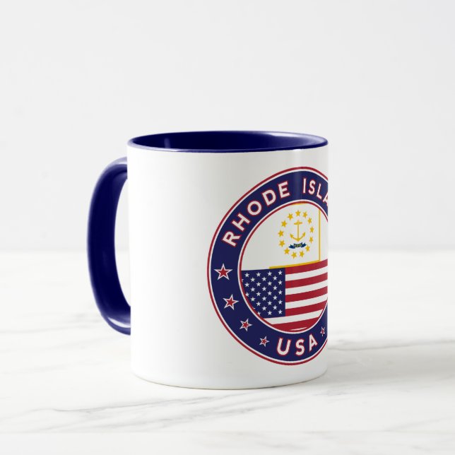 Rhode Island Mug (Front Left)