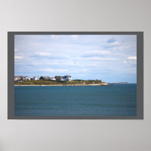 Rhode Island Ocean Waterscape Poster