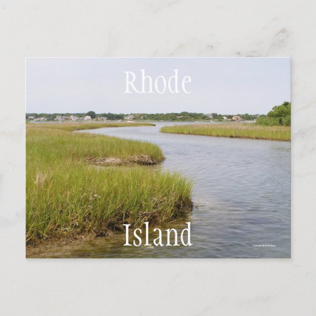 Rhode Island Postcard (Front)