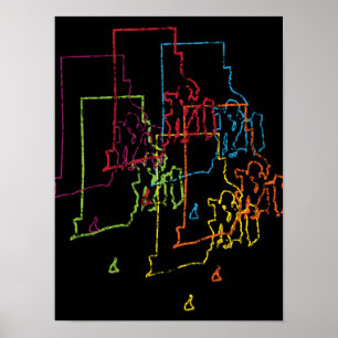 rhode island pride blur poster