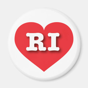 Rhode Island Red Heart - Big Love Magnet